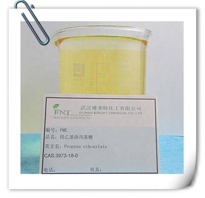 Nickel Plating Additive PME CAS 3973-18-0/Propynol ethoxylate 98% light yellow liquid